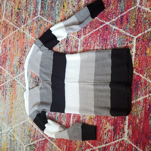 no comment waffle knit sweater - Picture 6 of 10